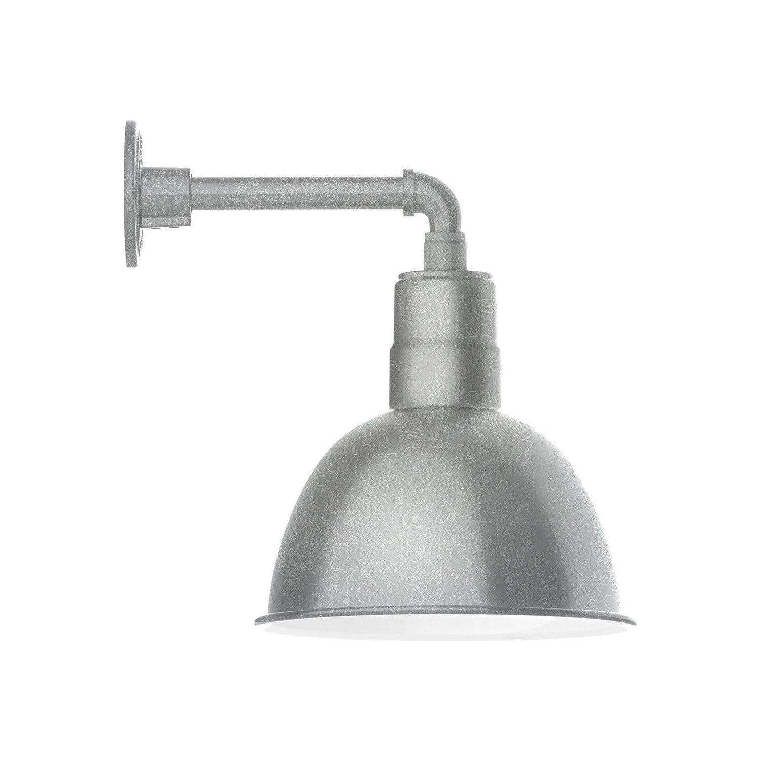 Montclair Light Works - Deep Bowl 12" Straight Arm Wall Light - GNN116-49 - Canada Light Shop