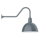 Montclair Light Works - Deep Bowl 16" Gooseneck Wall Light - GNC117-40 - Canada Light Shop