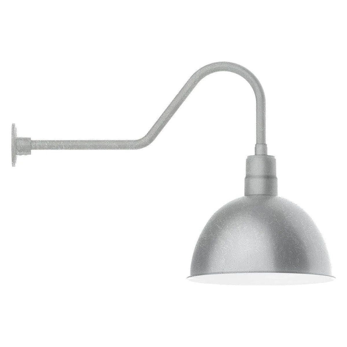 Montclair Light Works - Deep Bowl 16" Gooseneck Wall Light - GNC117-49 - Canada Light Shop