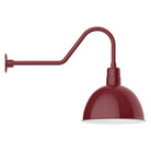 Montclair Light Works - Deep Bowl 16" Gooseneck Wall Light - GNC117-55 - Canada Light Shop