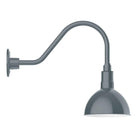 Montclair Light Works - Deep Bowl 8" Gooseneck Wall Light - GNA114-40 - Canada Light Shop