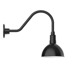 Montclair Light Works - Deep Bowl 8" Gooseneck Wall Light - GNA114-41 - Canada Light Shop
