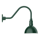 Montclair Light Works - Deep Bowl 8" Gooseneck Wall Light - GNA114-42 - Canada Light Shop