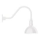 Montclair Light Works - Deep Bowl 8" Gooseneck Wall Light - GNA114-44 - Canada Light Shop