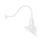 Montclair Light Works - Emblem 10" Gooseneck Wall Light - GNA120-44 - Canada Light Shop