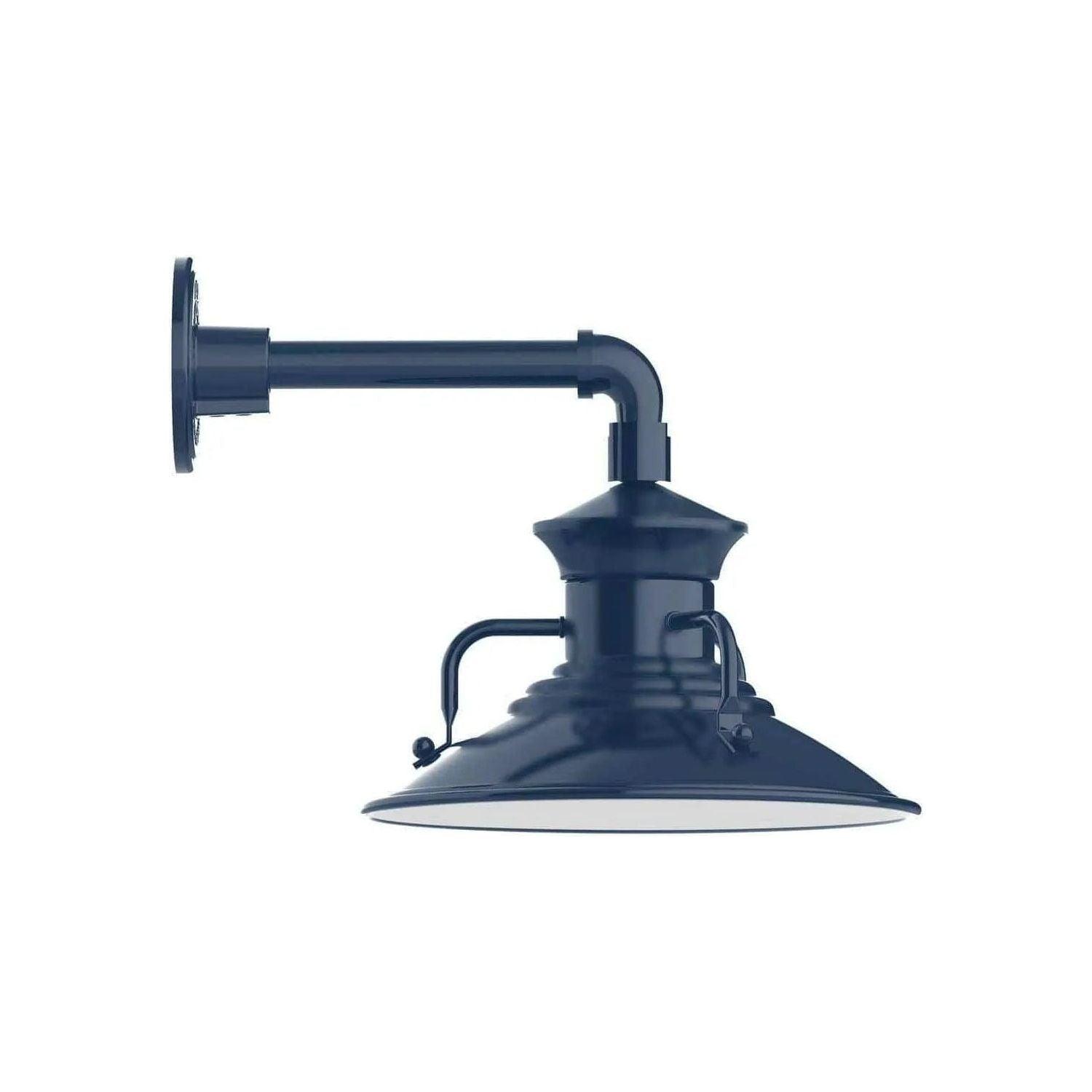 Montclair Light Works - Homestead 12" Straight Arm Wall Light - GNN142-50 - Canada Light Shop