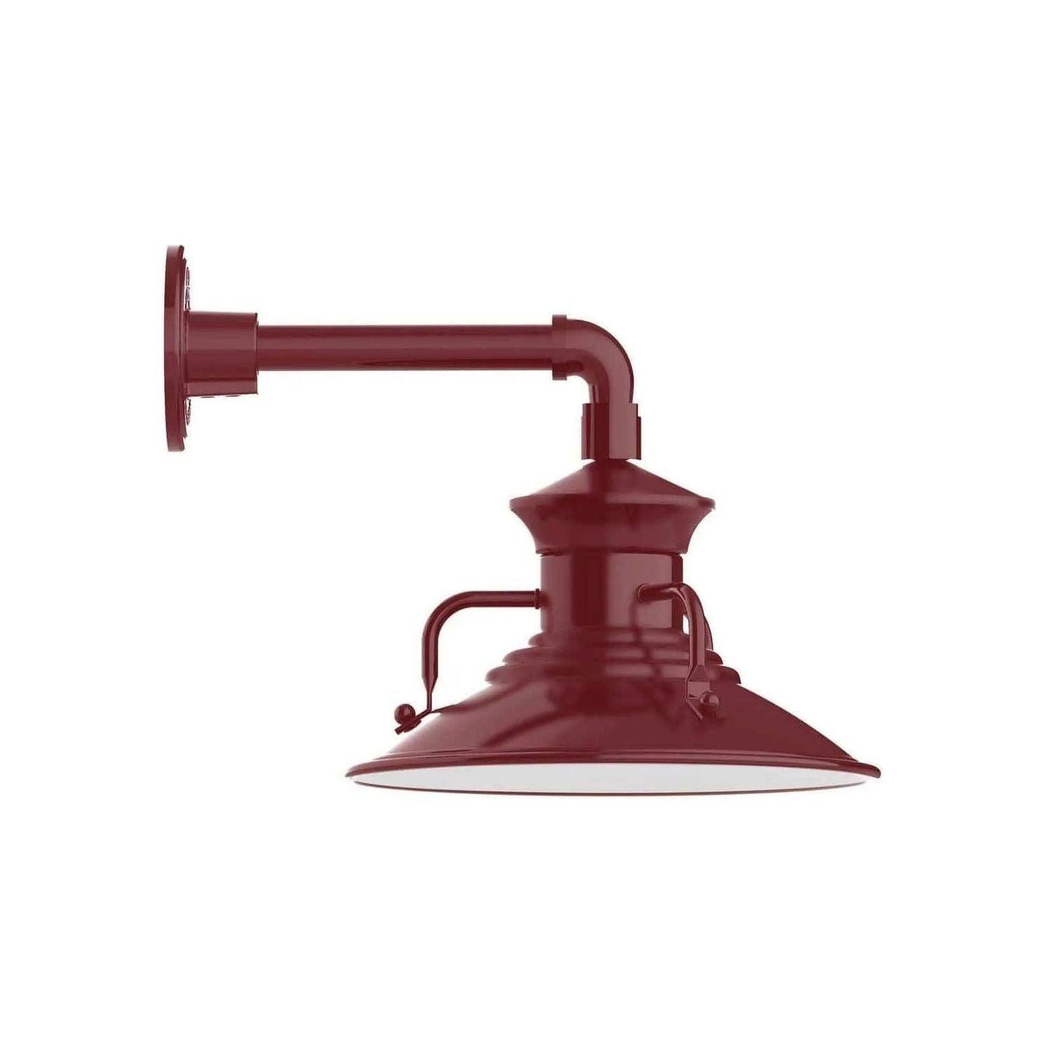 Montclair Light Works - Homestead 12" Straight Arm Wall Light - GNN142-55 - Canada Light Shop