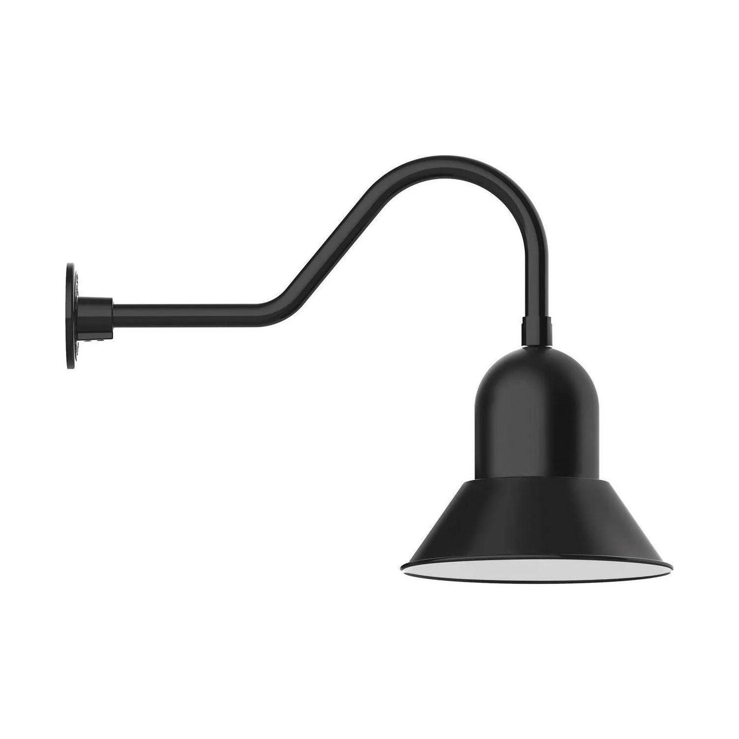Montclair Light Works - Prima 12" Gooseneck Wall Light - GNB123-41 - Canada Light Shop