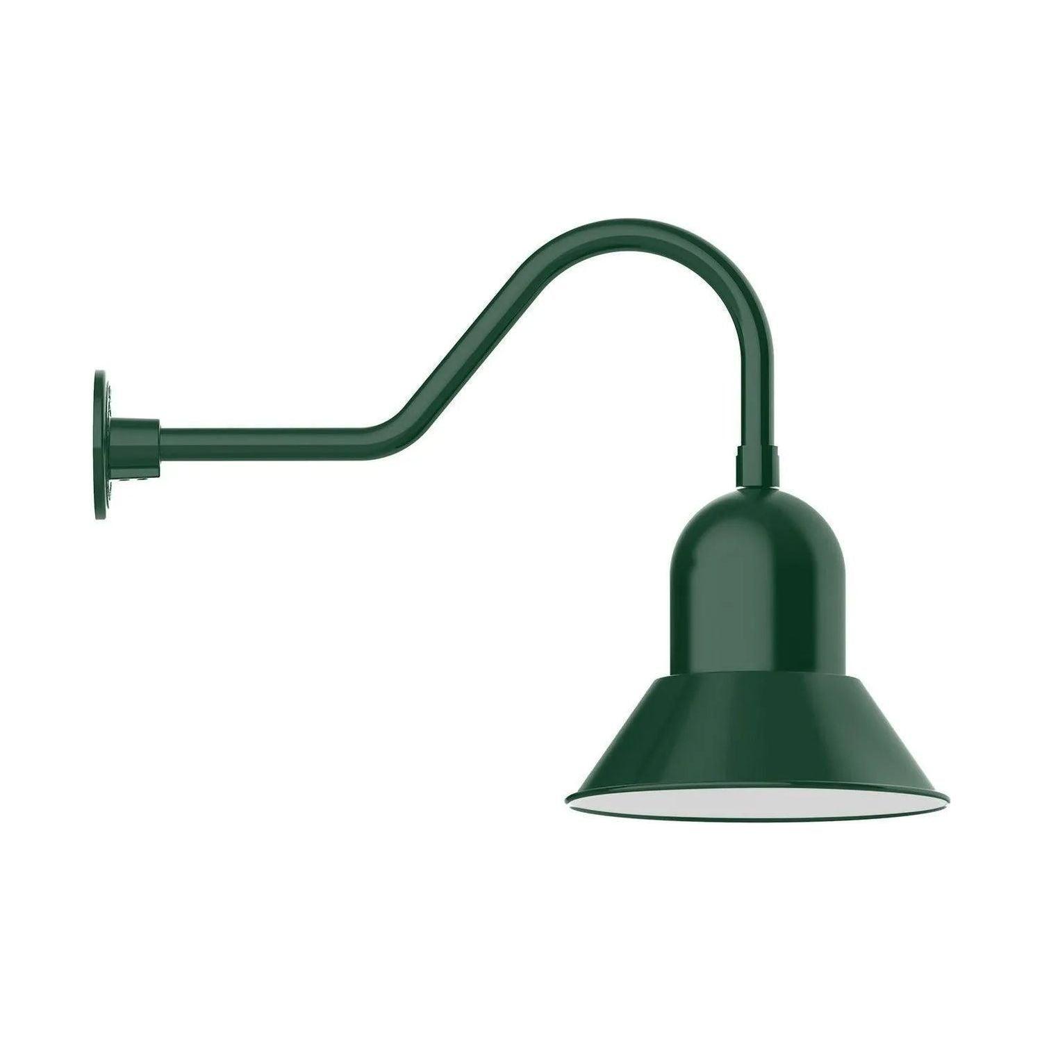 Montclair Light Works - Prima 12" Gooseneck Wall Light - GNB123-42 - Canada Light Shop