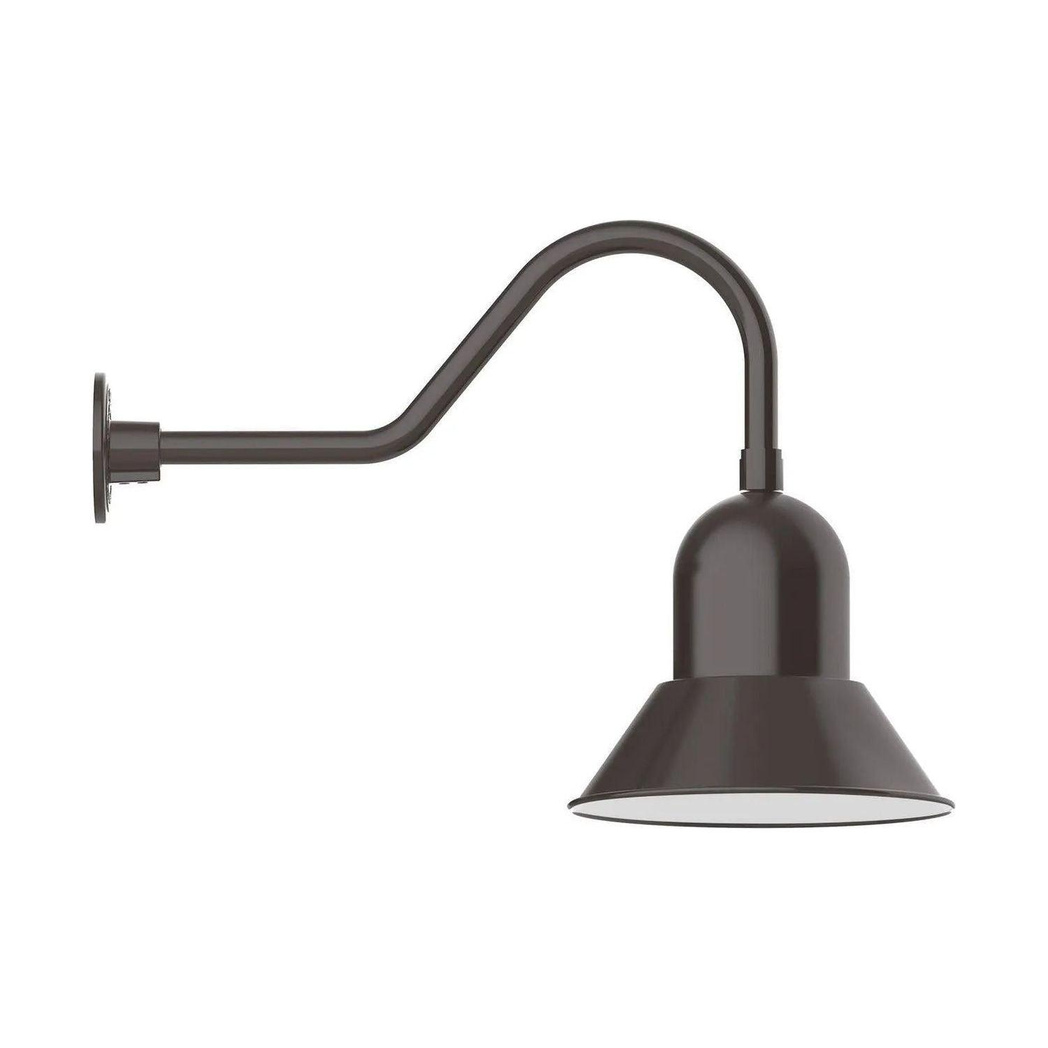 Montclair Light Works - Prima 12" Gooseneck Wall Light - GNB123-51 - Canada Light Shop