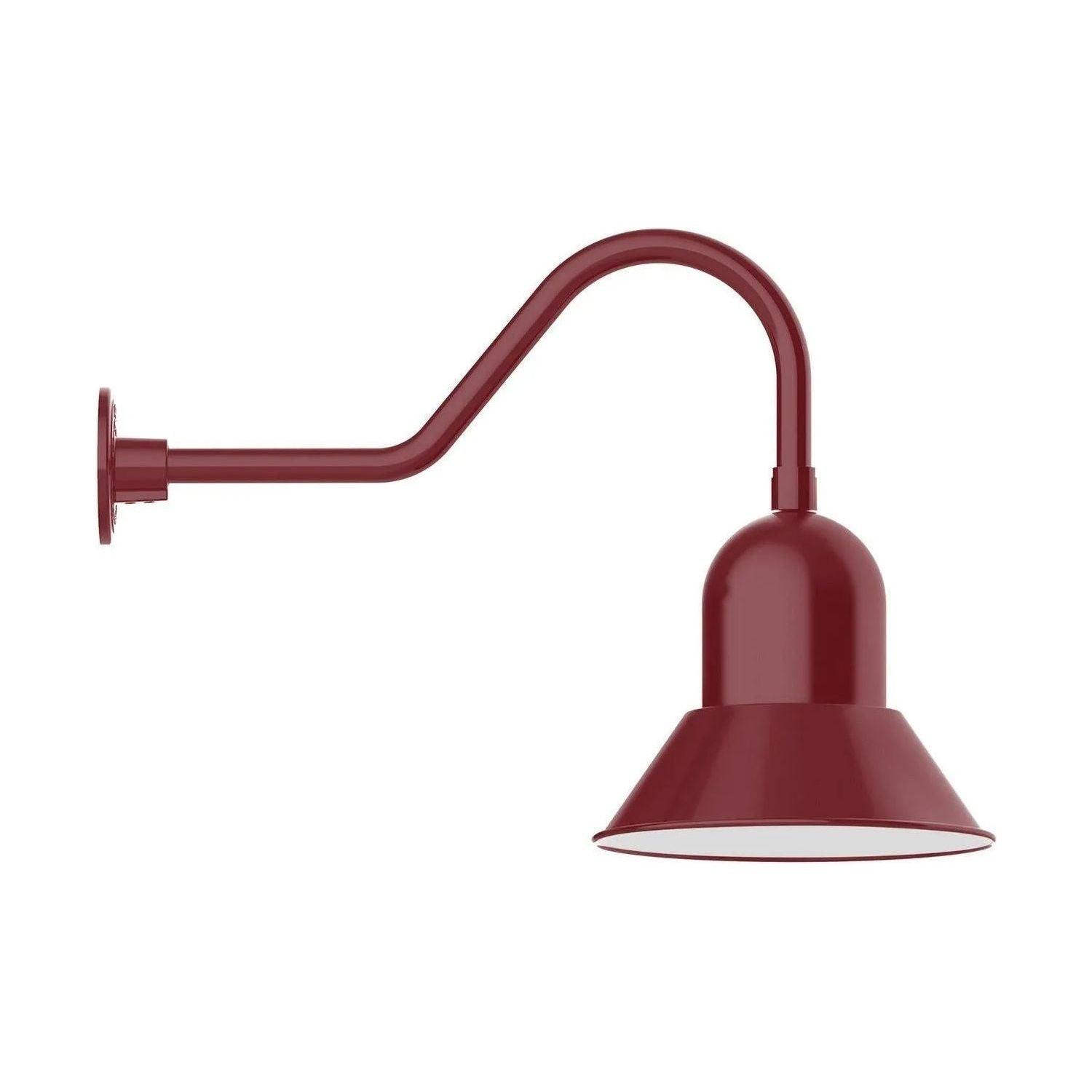 Montclair Light Works - Prima 12" Gooseneck Wall Light - GNB123-55 - Canada Light Shop