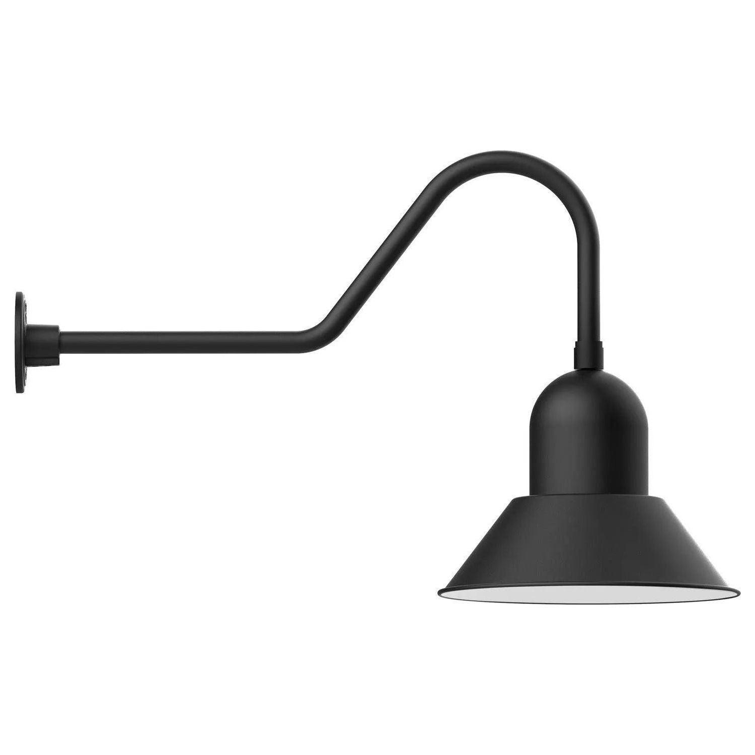 Montclair Light Works - Prima 14" Gooseneck Wall Light - GNC124-41 - Canada Light Shop
