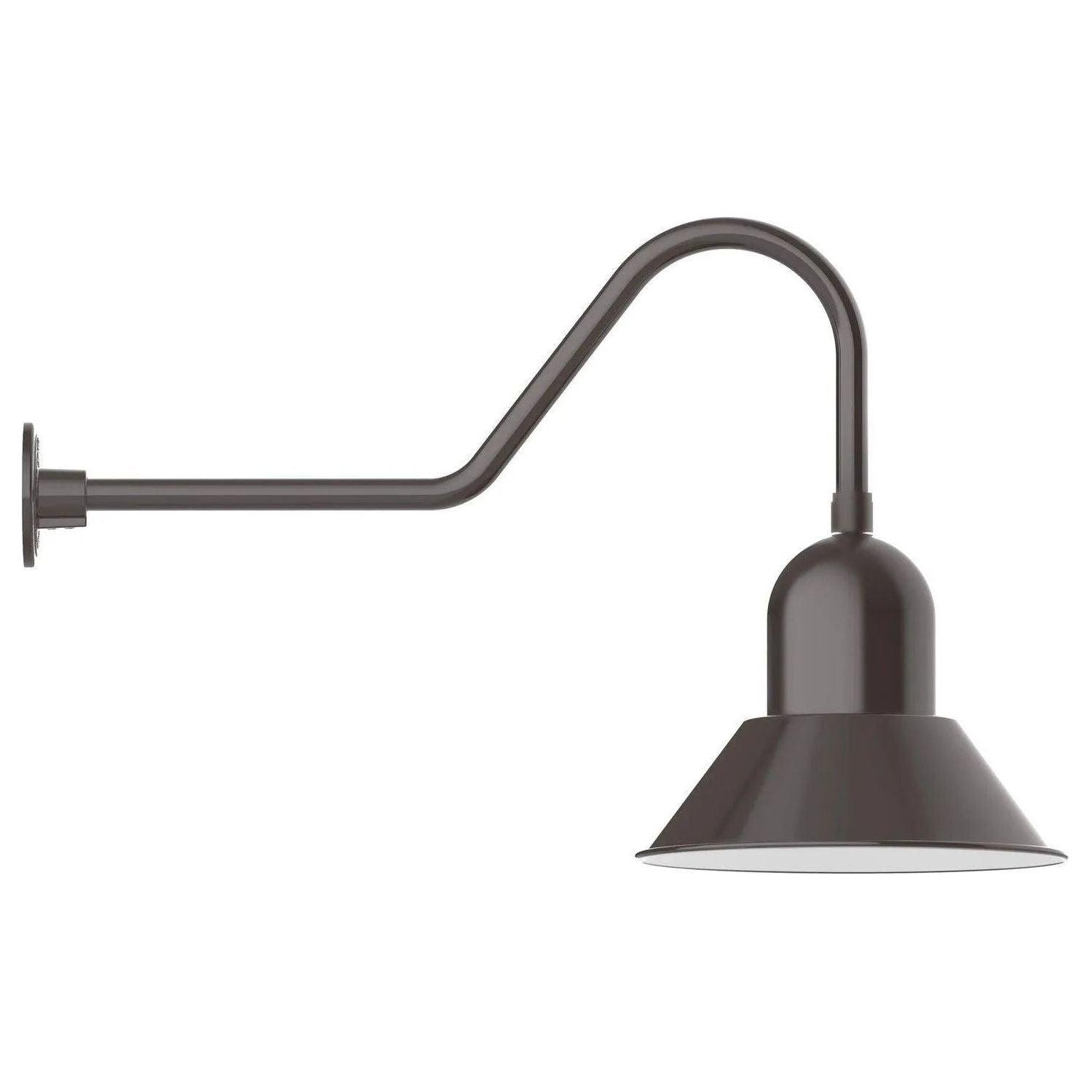 Montclair Light Works - Prima 14" Gooseneck Wall Light - GNC124-51 - Canada Light Shop