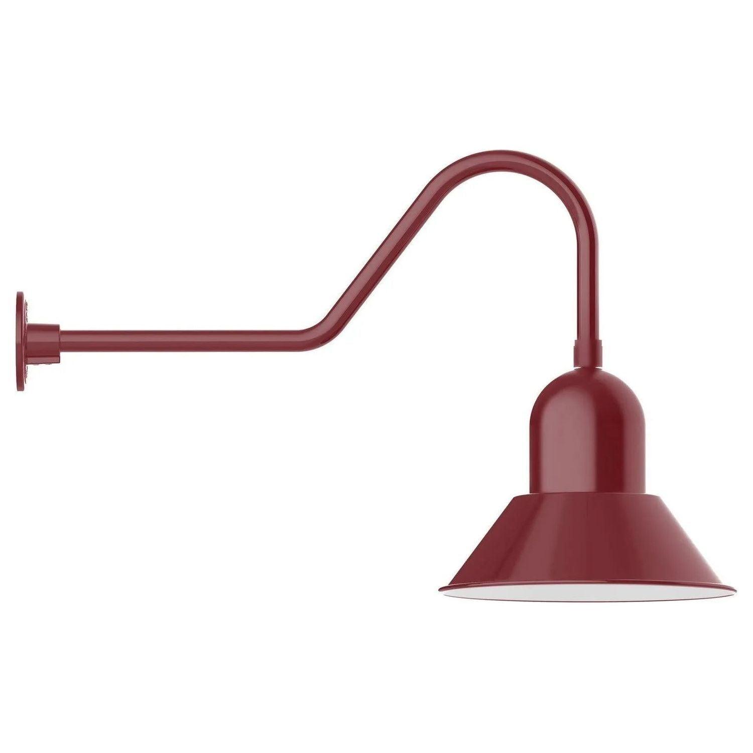 Montclair Light Works - Prima 14" Gooseneck Wall Light - GNC124-55 - Canada Light Shop