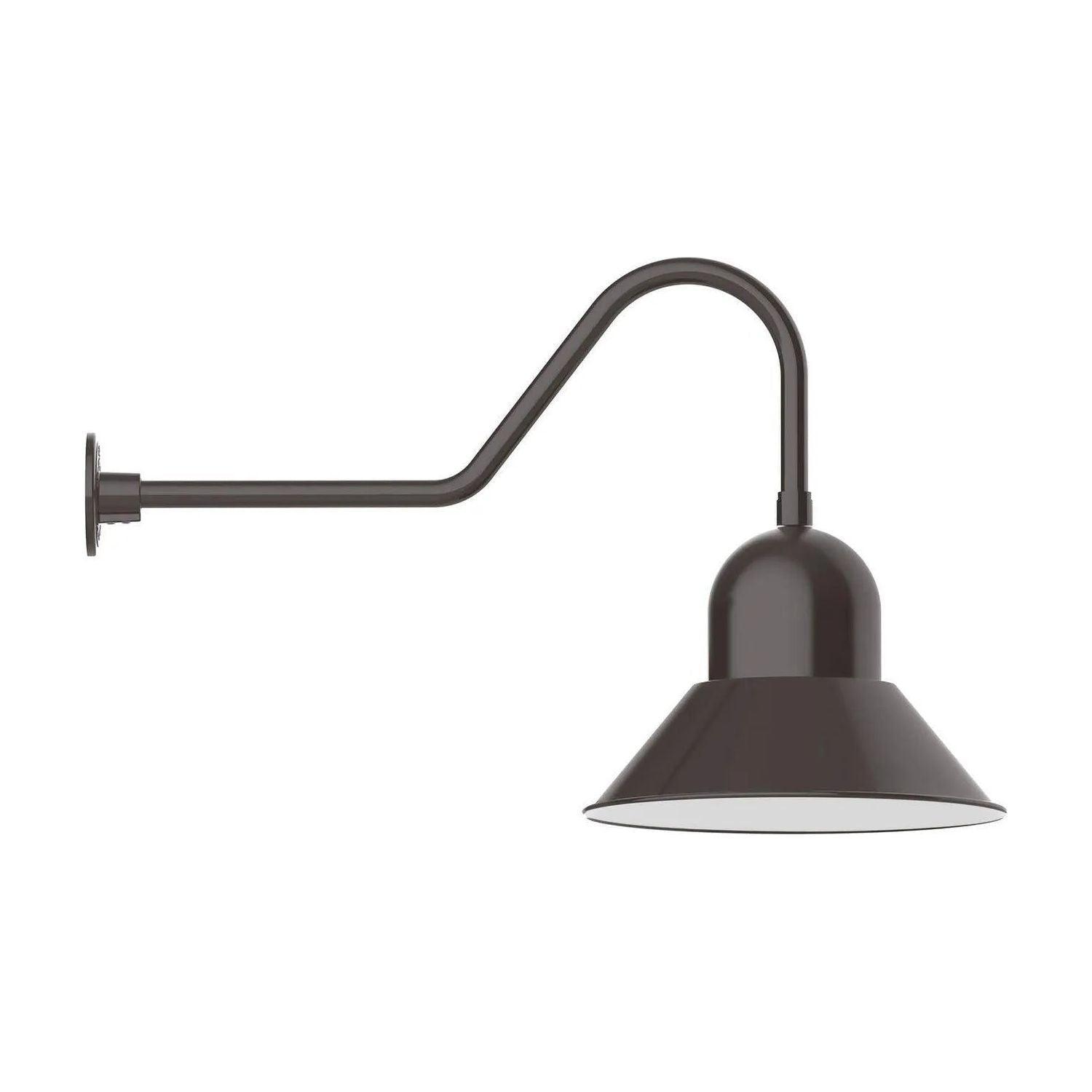 Montclair Light Works - Prima 16" Gooseneck Wall Light - GNC125-51 - Canada Light Shop