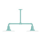 Montclair Light Works - Radial 12" 2-Light Stem Hung Pendant Light - MSD158-48 - Canada Light Shop