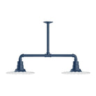 Montclair Light Works - Radial 12" 2-Light Stem Hung Pendant Light - MSD158-50 - Canada Light Shop
