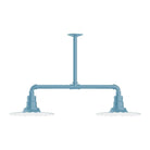 Montclair Light Works - Radial 12" 2-Light Stem Hung Pendant Light - MSD158-54 - Canada Light Shop