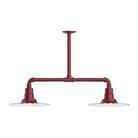 Montclair Light Works - Radial 12" 2-Light Stem Hung Pendant Light - MSD158-55 - Canada Light Shop