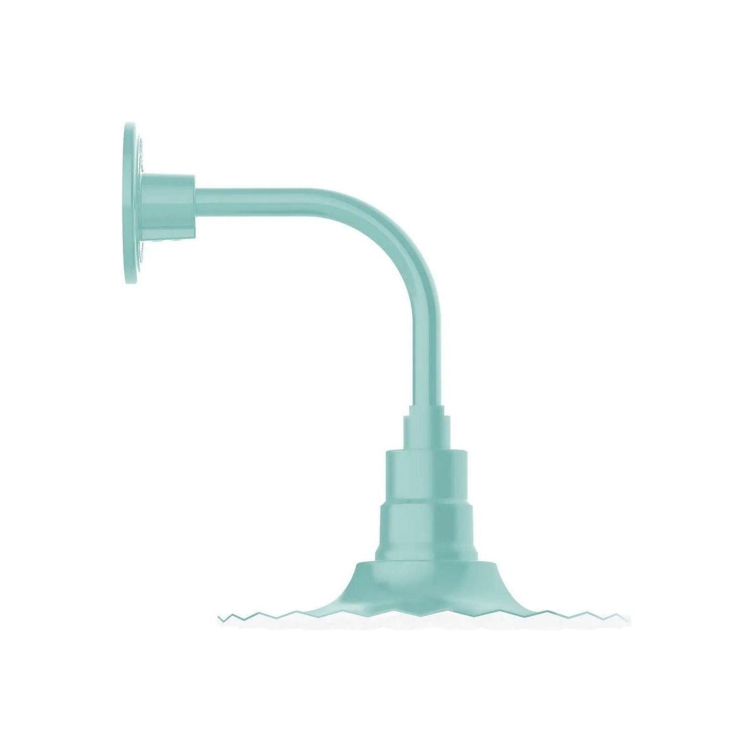 Montclair Light Works - Radial 12" Curved Arm Wall Light - GNT158-48 - Canada Light Shop