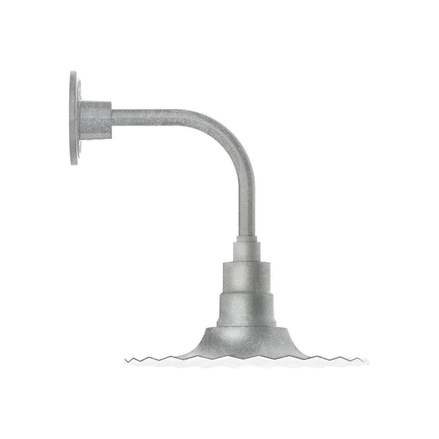Montclair Light Works - Radial 12" Curved Arm Wall Light - GNT158-49 - Canada Light Shop
