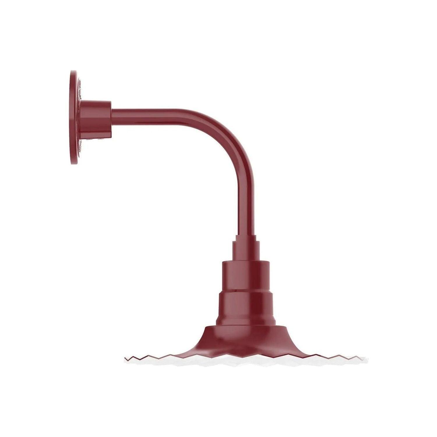 Montclair Light Works - Radial 12" Curved Arm Wall Light - GNT158-55 - Canada Light Shop