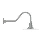 Montclair Light Works - Radial 12" Gooseneck Wall Light - GNB158-49 - Canada Light Shop