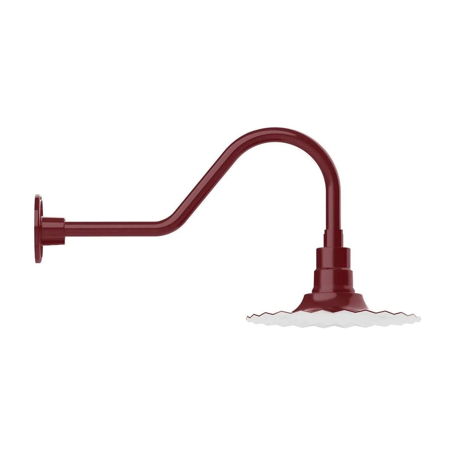 Montclair Light Works - Radial 12" Gooseneck Wall Light - GNB158-55 - Canada Light Shop