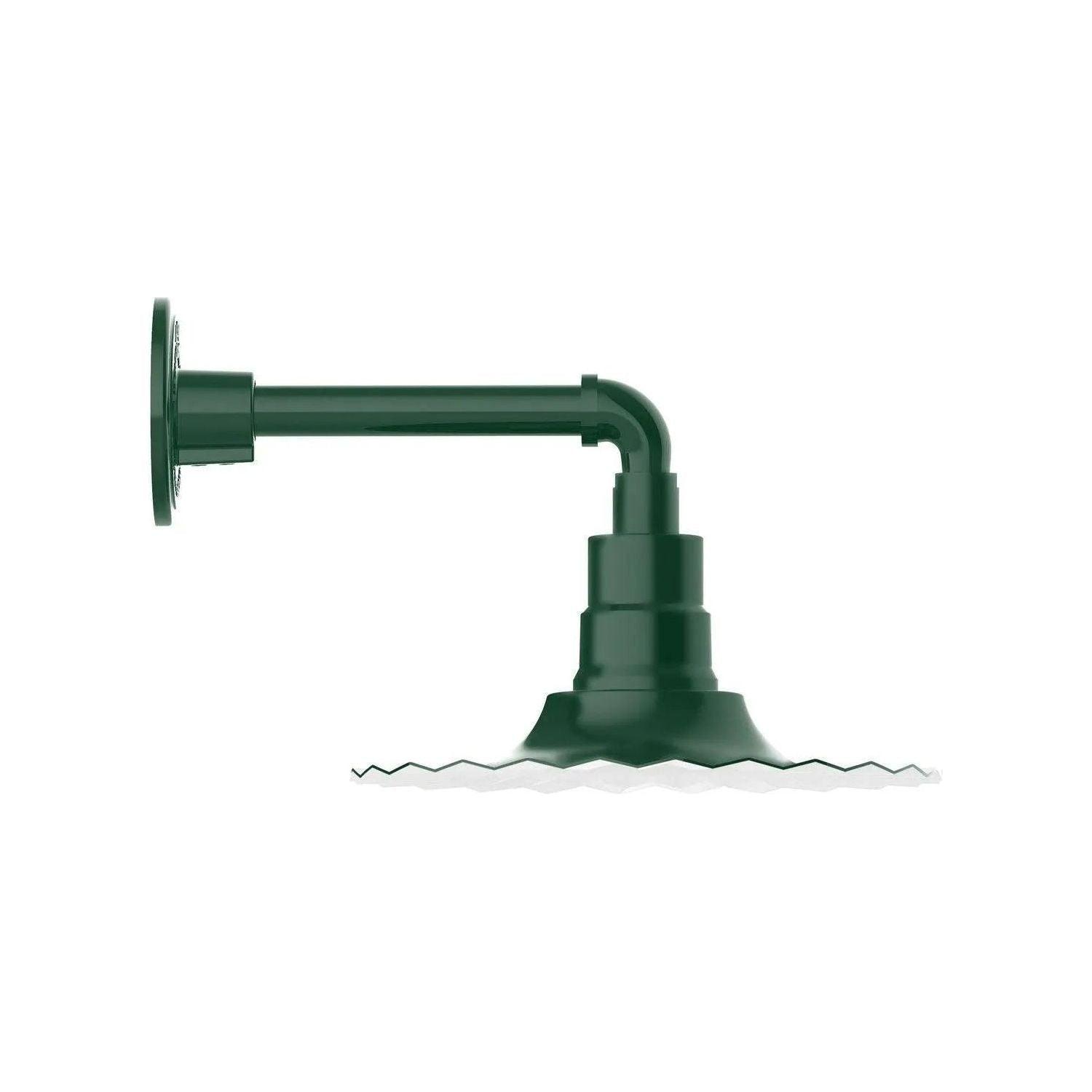 Montclair Light Works - Radial 12" Straight Arm Wall Light - GNN158-42 - Canada Light Shop