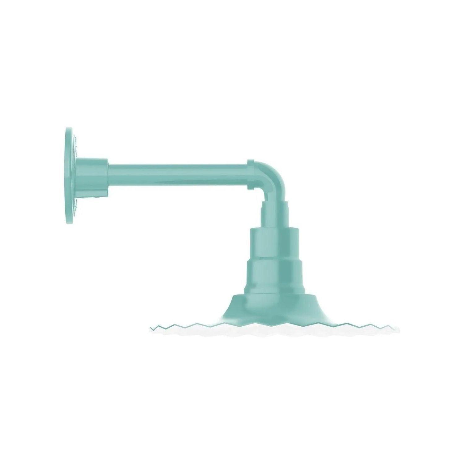 Montclair Light Works - Radial 12" Straight Arm Wall Light - GNN158-48 - Canada Light Shop