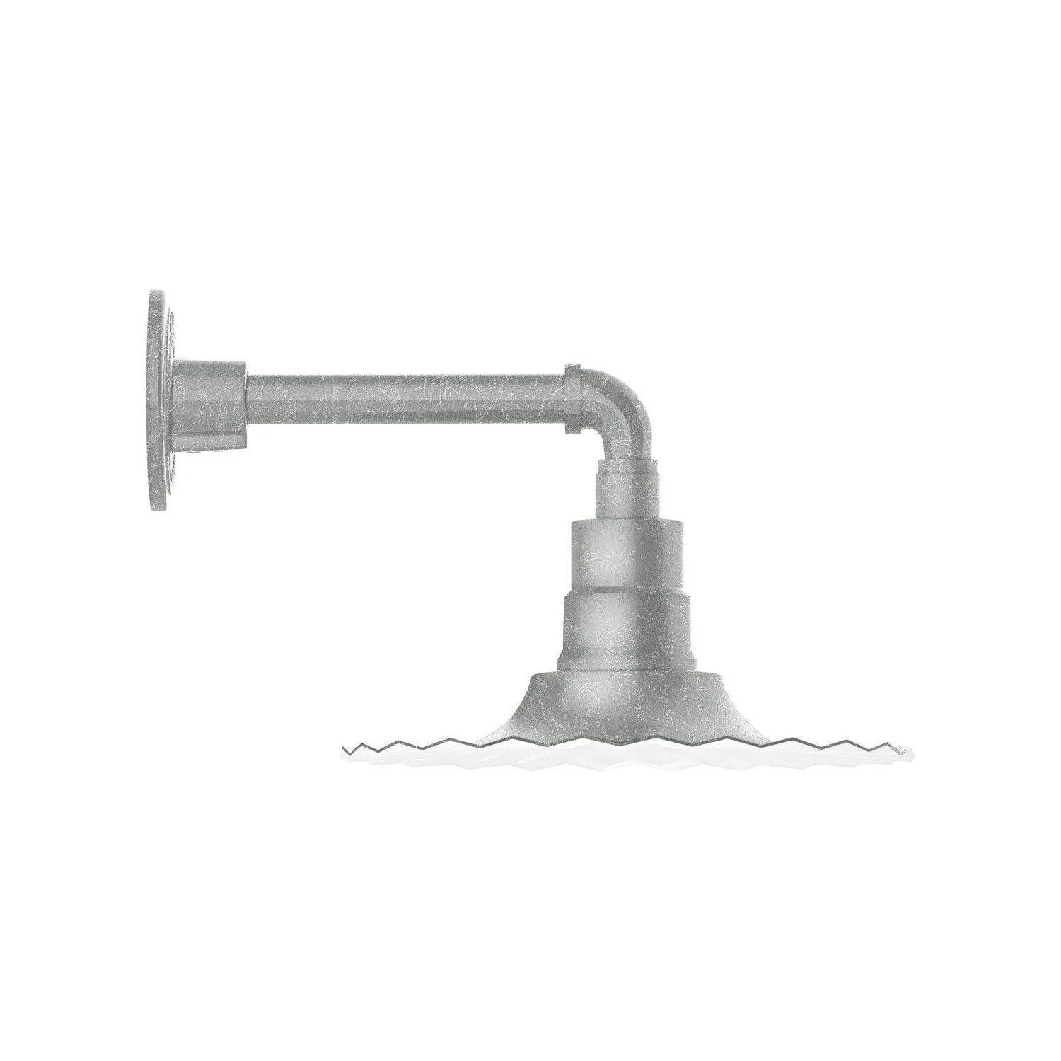 Montclair Light Works - Radial 12" Straight Arm Wall Light - GNN158-49 - Canada Light Shop