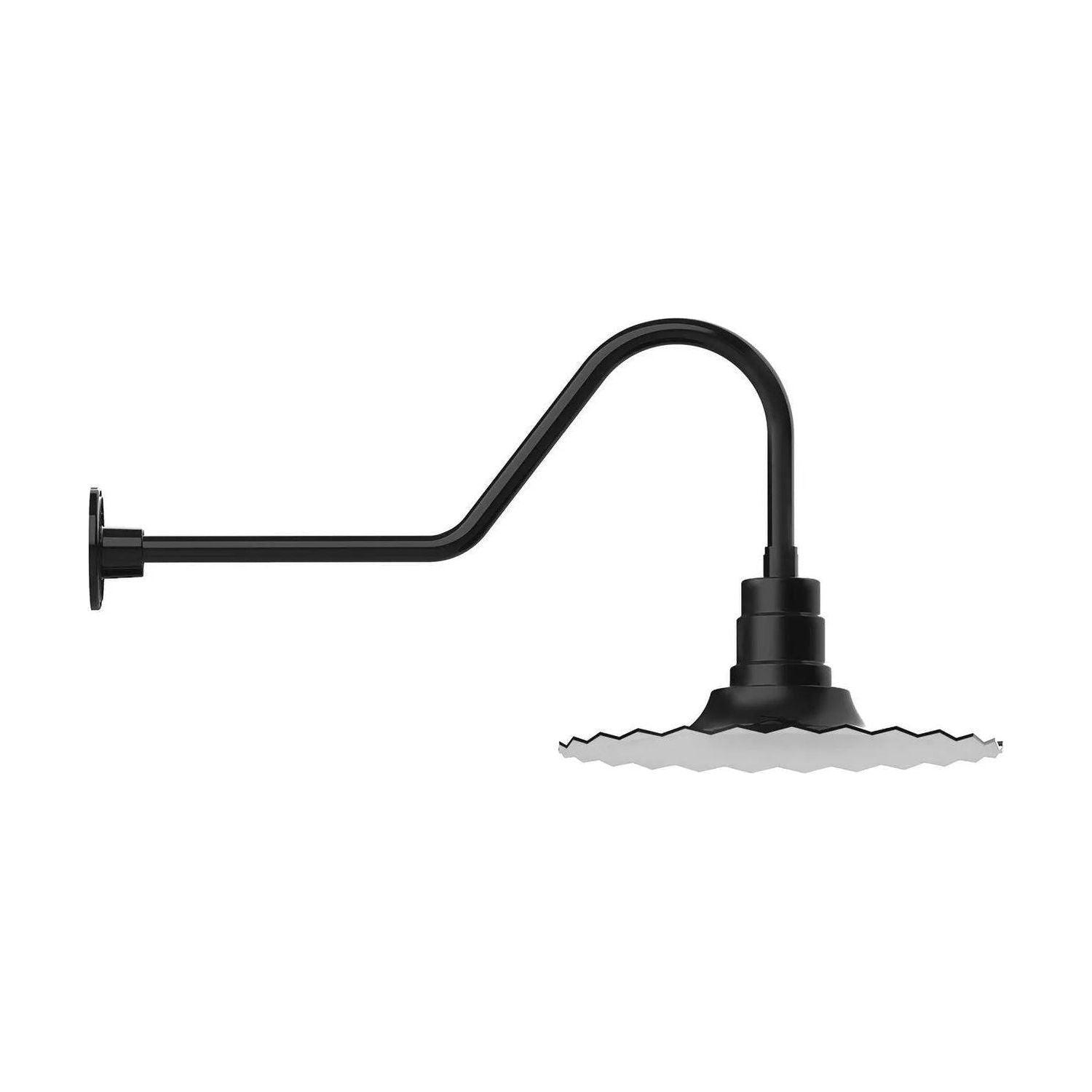 Montclair Light Works - Radial 16" Gooseneck Wall Light - GNC159-41 - Canada Light Shop