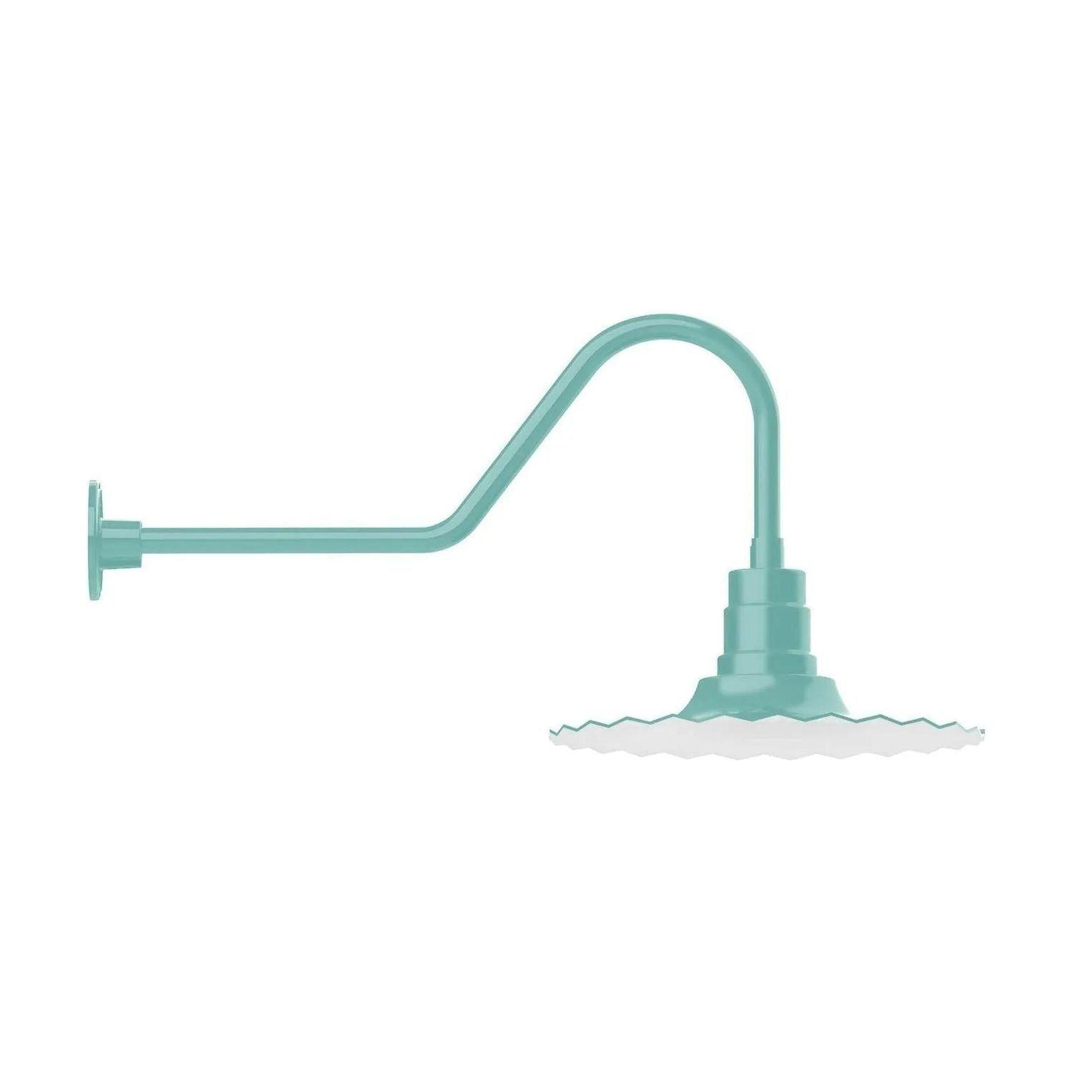 Montclair Light Works - Radial 16" Gooseneck Wall Light - GNC159-48 - Canada Light Shop