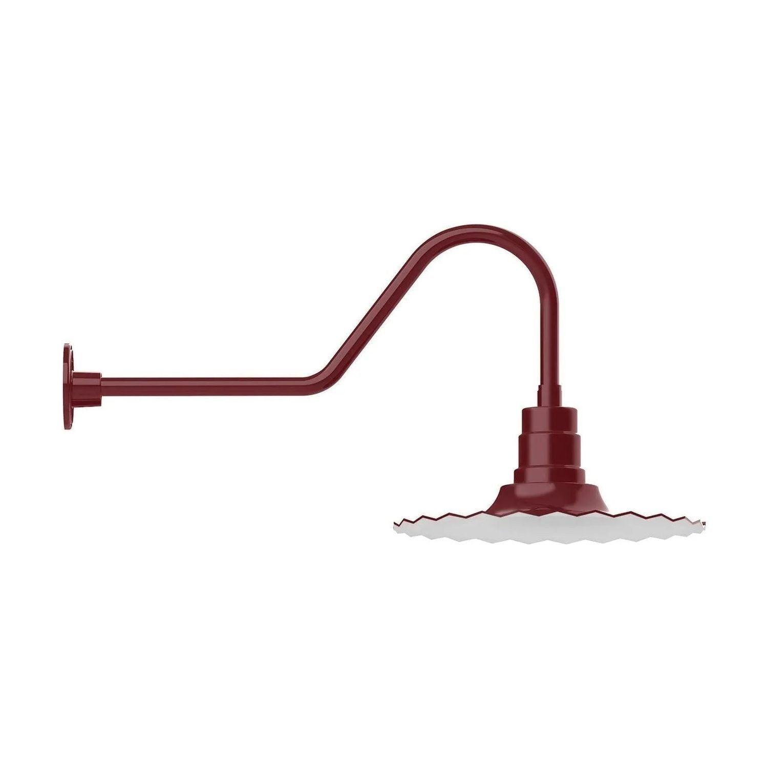 Montclair Light Works - Radial 16" Gooseneck Wall Light - GNC159-55 - Canada Light Shop