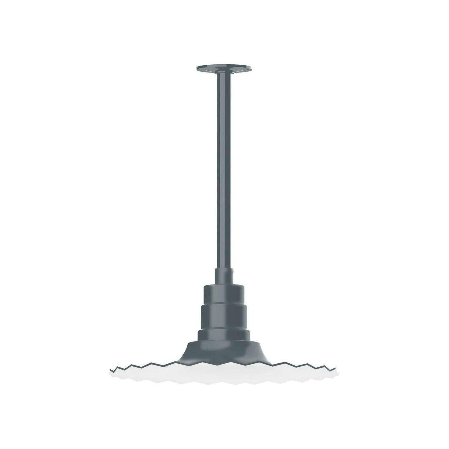 Montclair Light Works - Radial 16" Pendant, Stem Mount - STB159-40 - Canada Light Shop