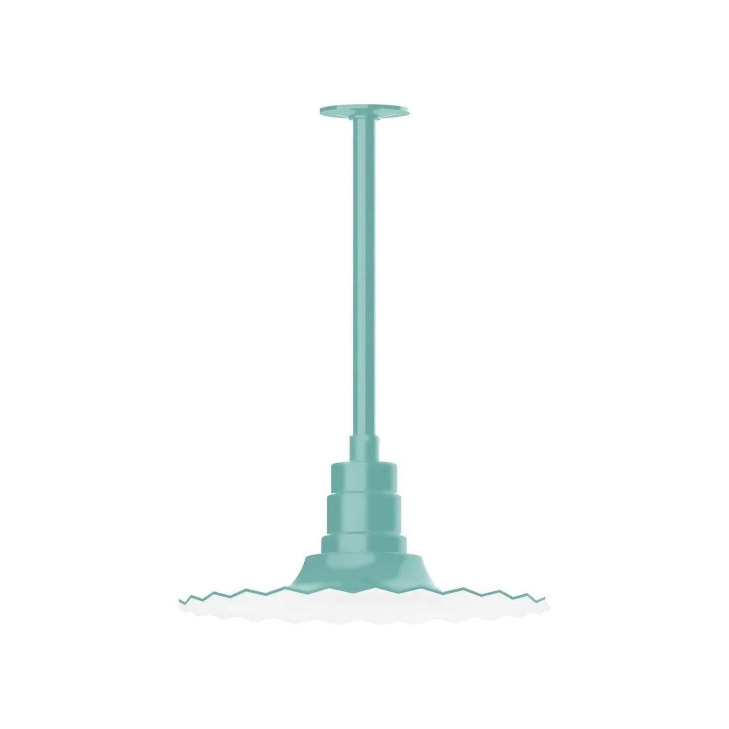 Montclair Light Works - Radial 16" Pendant, Stem Mount - STB159-48 - Canada Light Shop