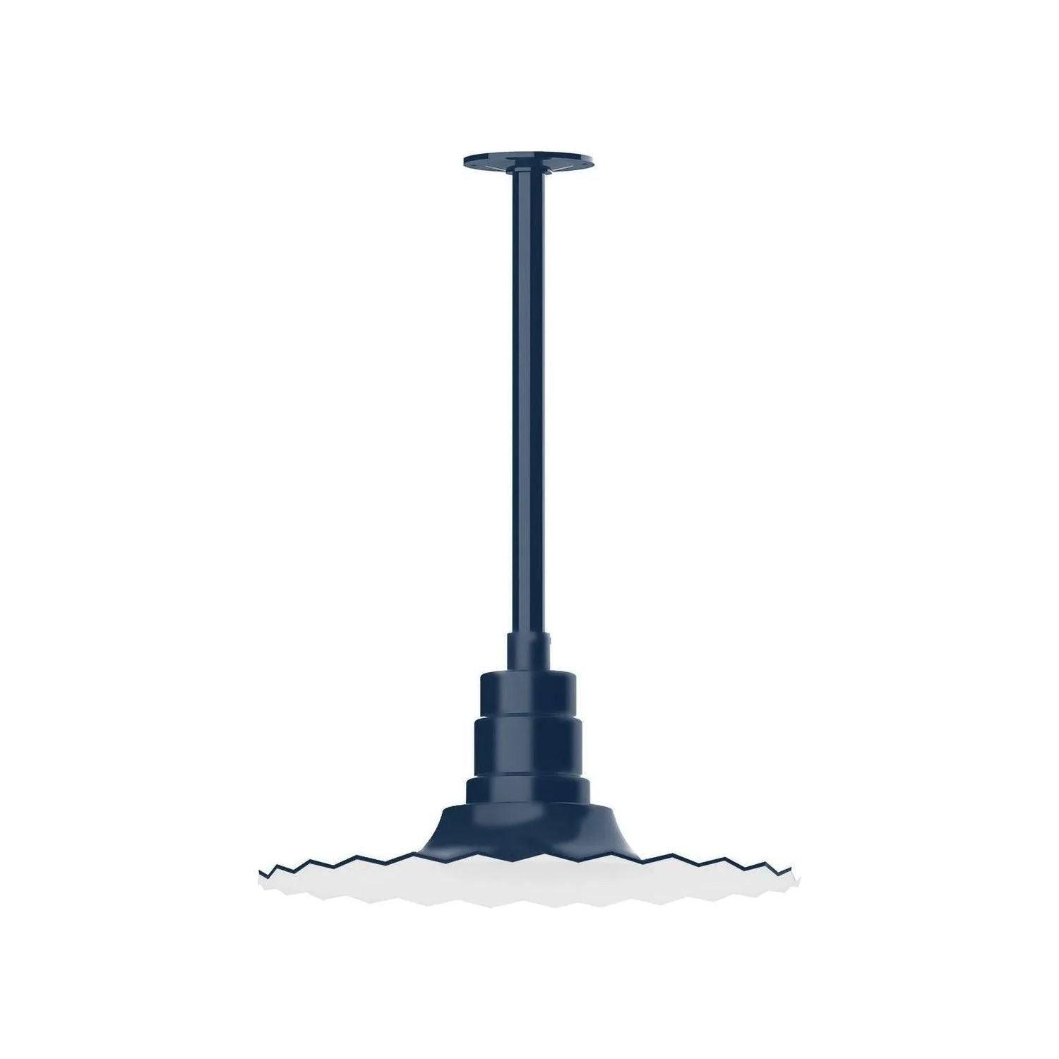 Montclair Light Works - Radial 16" Pendant, Stem Mount - STB159-50 - Canada Light Shop