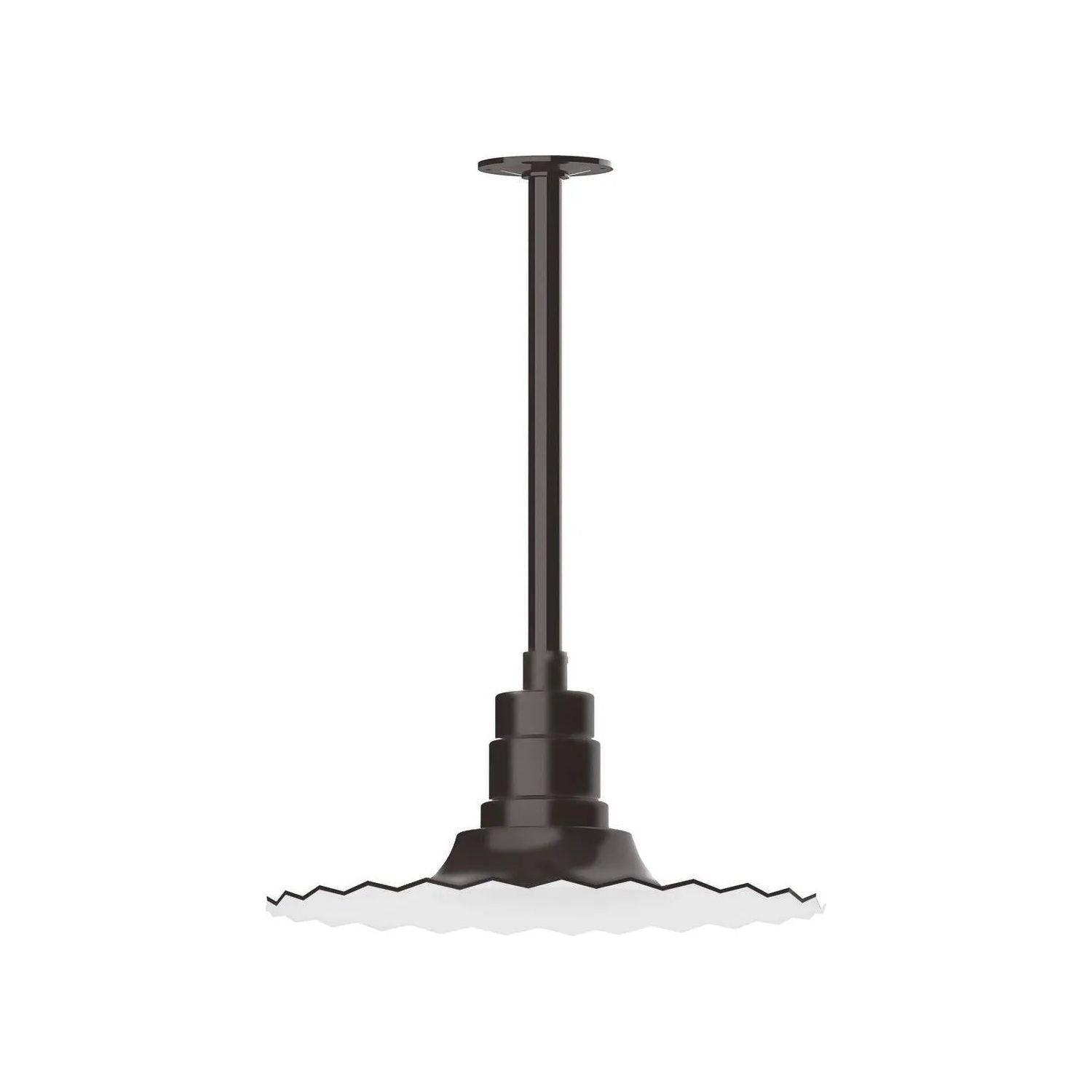 Montclair Light Works - Radial 16" Pendant, Stem Mount - STB159-51 - Canada Light Shop