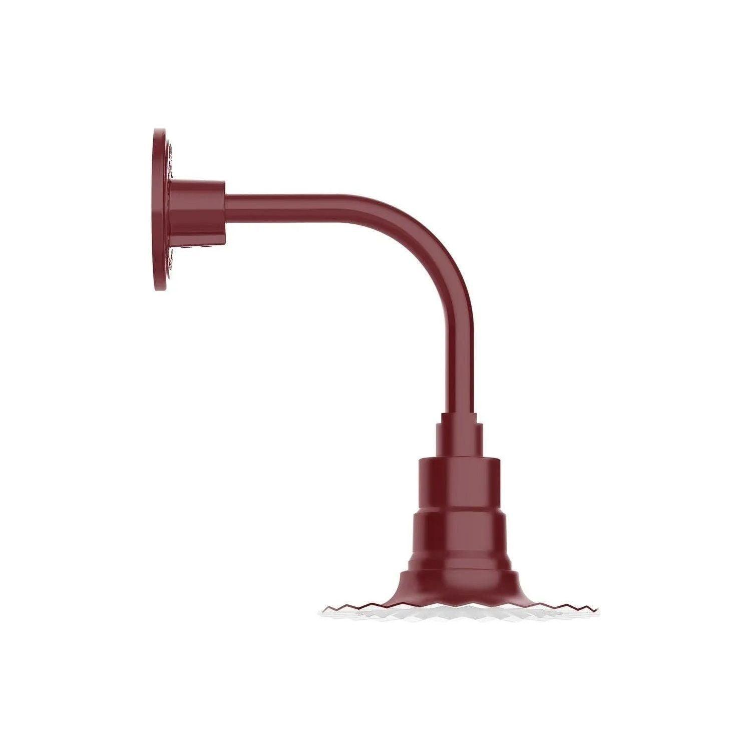 Montclair Light Works - Radial 8" Curved Arm Wall Light - GNT157-55 - Canada Light Shop