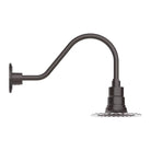Montclair Light Works - Radial 8" Gooseneck Wall Light - GNA157-51 - Canada Light Shop