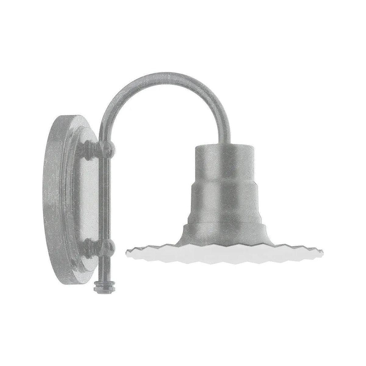 Montclair Light Works - Radial 8" Wall Light - SCB157-49 - Canada Light Shop