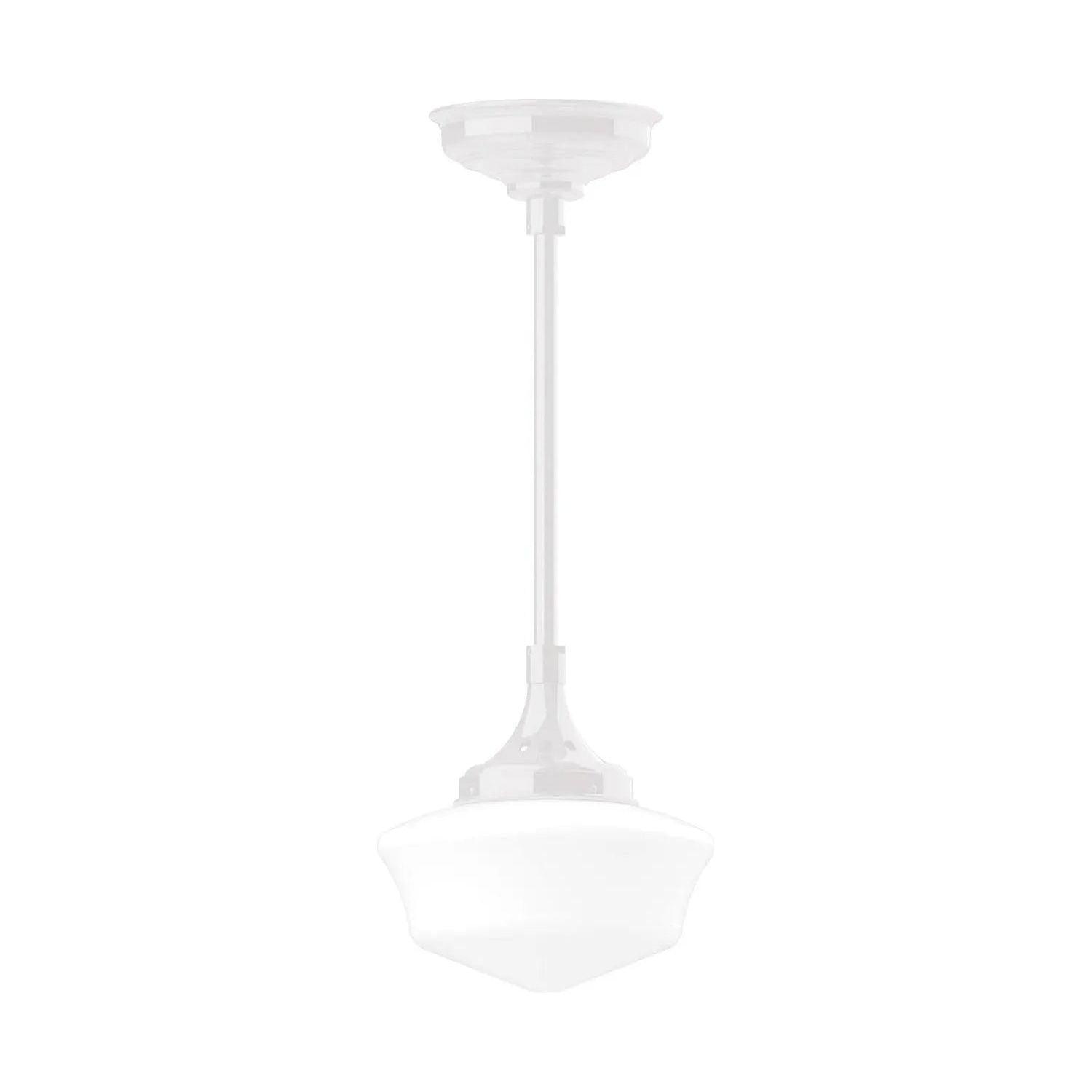 Montclair Light Works - Schoolhouse 12" Pendant, Stem Mount - STC021-44 - Canada Light Shop