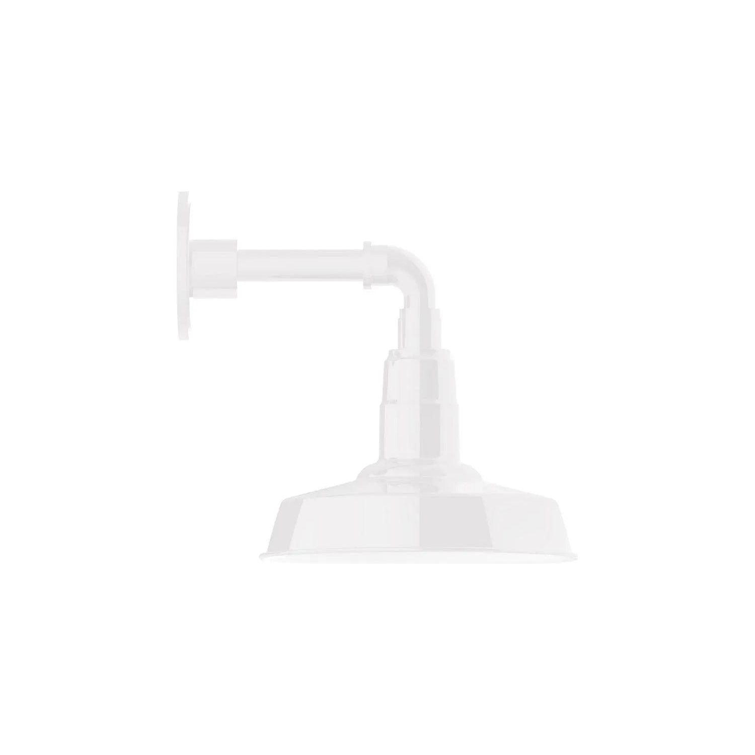 Montclair Light Works - Warehouse 10 Inch Straight Arm Wall Light - GNM181-44 - Canada Light Shop