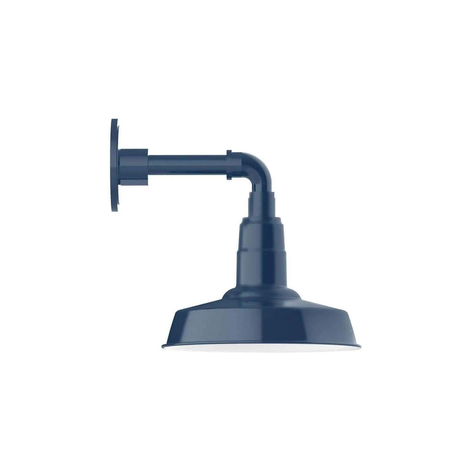 Montclair Light Works - Warehouse 10 Inch Straight Arm Wall Light - GNM181-50 - Canada Light Shop