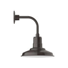Montclair Light Works - Warehouse 12" Curved Arm Wall Light - GNT182-51 - Canada Light Shop