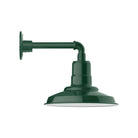 Montclair Light Works - Warehouse 12" Straight Arm Wall Light - GNN182-42 - Canada Light Shop
