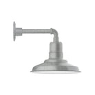 Montclair Light Works - Warehouse 12" Straight Arm Wall Light - GNN182-49 - Canada Light Shop