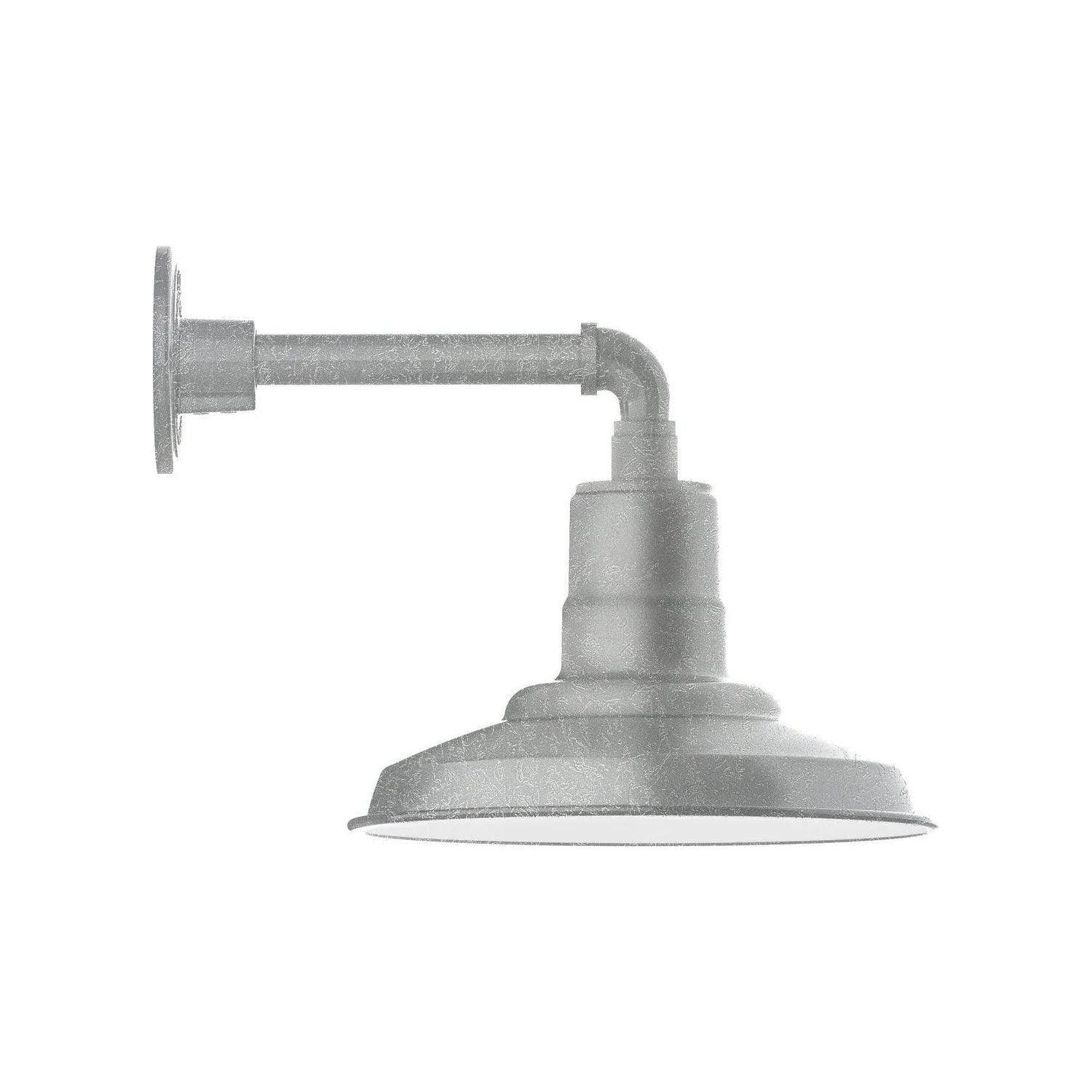 Montclair Light Works - Warehouse 12" Straight Arm Wall Light - GNN182-49 - Canada Light Shop