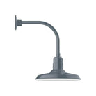 Montclair Light Works - Warehouse 14" Curved Arm Wall Light - GNU183-40 - Canada Light Shop