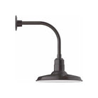 Montclair Light Works - Warehouse 14" Curved Arm Wall Light - GNU183-51 - Canada Light Shop